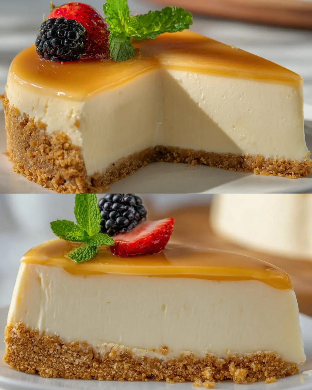 No Bake Sweetened Condensed Milk Cheesecake