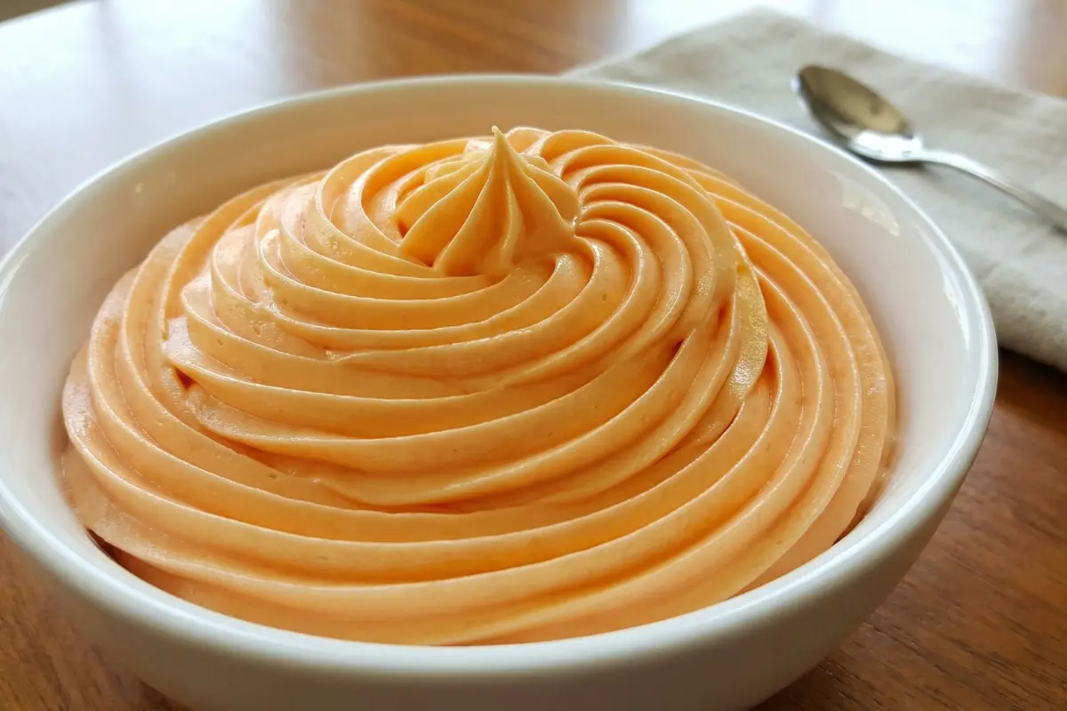 Orange Creamsicle Buttercream Frosting