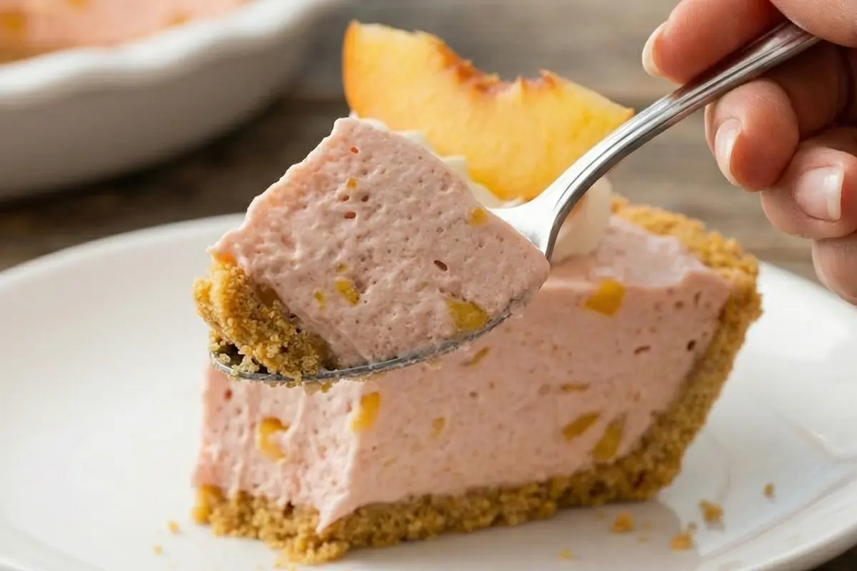 Peach Chiffon Pie Recipe