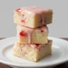 Strawberry Lemon Blondies