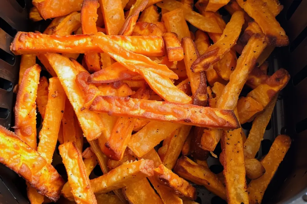 Frozen Sweet Potato Fries in Air Fryer