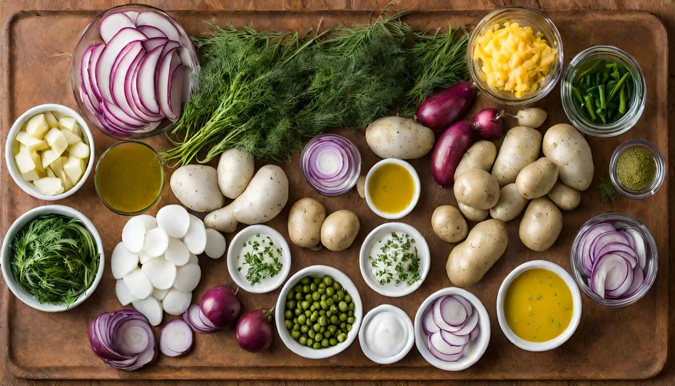 Dill Pickle Potato Salad