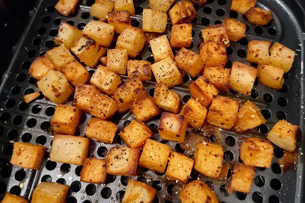 Air Fryer Sweet Potato Cubes