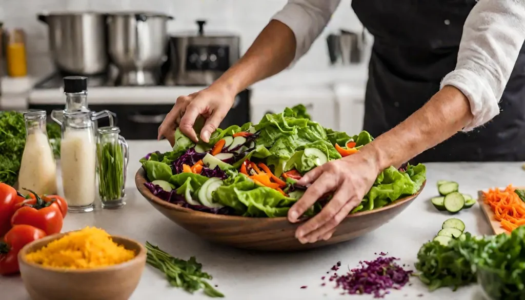 Golden Girl Salad with Sweet Corn Vinaigrette