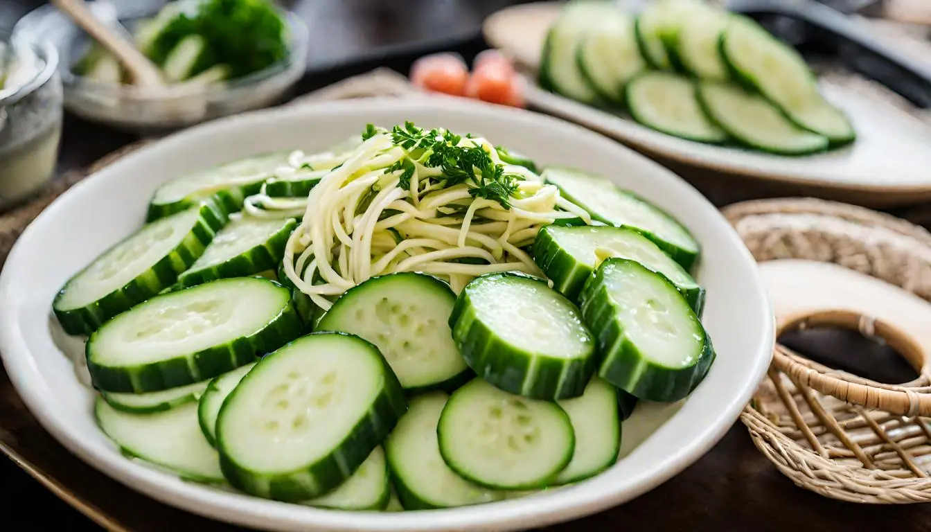 Din Tai Fung Cucumber Salad