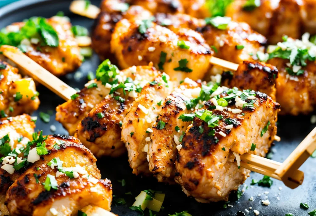 chicken skewers