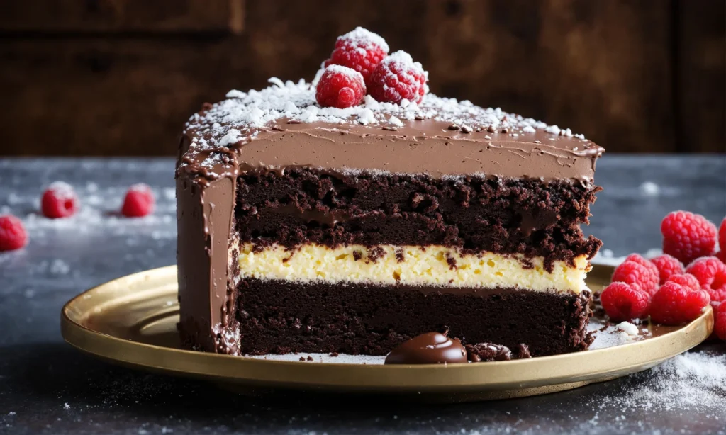 Swiss Chocolate Chalet Cake