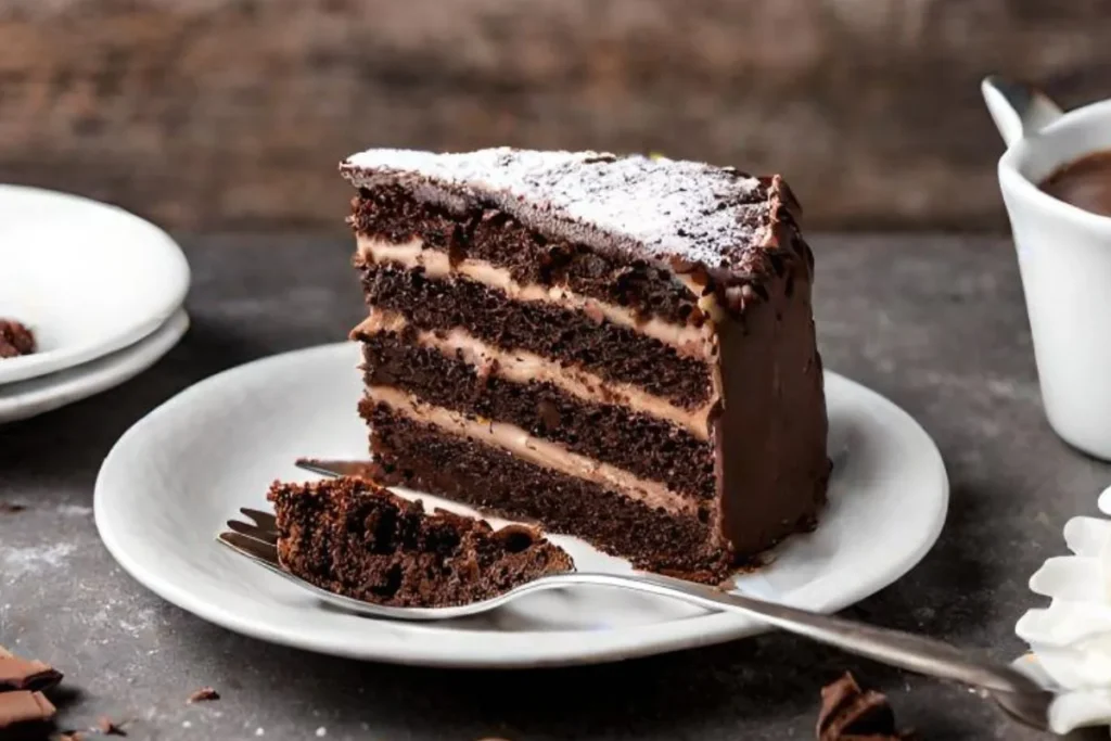 Swiss Chocolate Chalet Cake