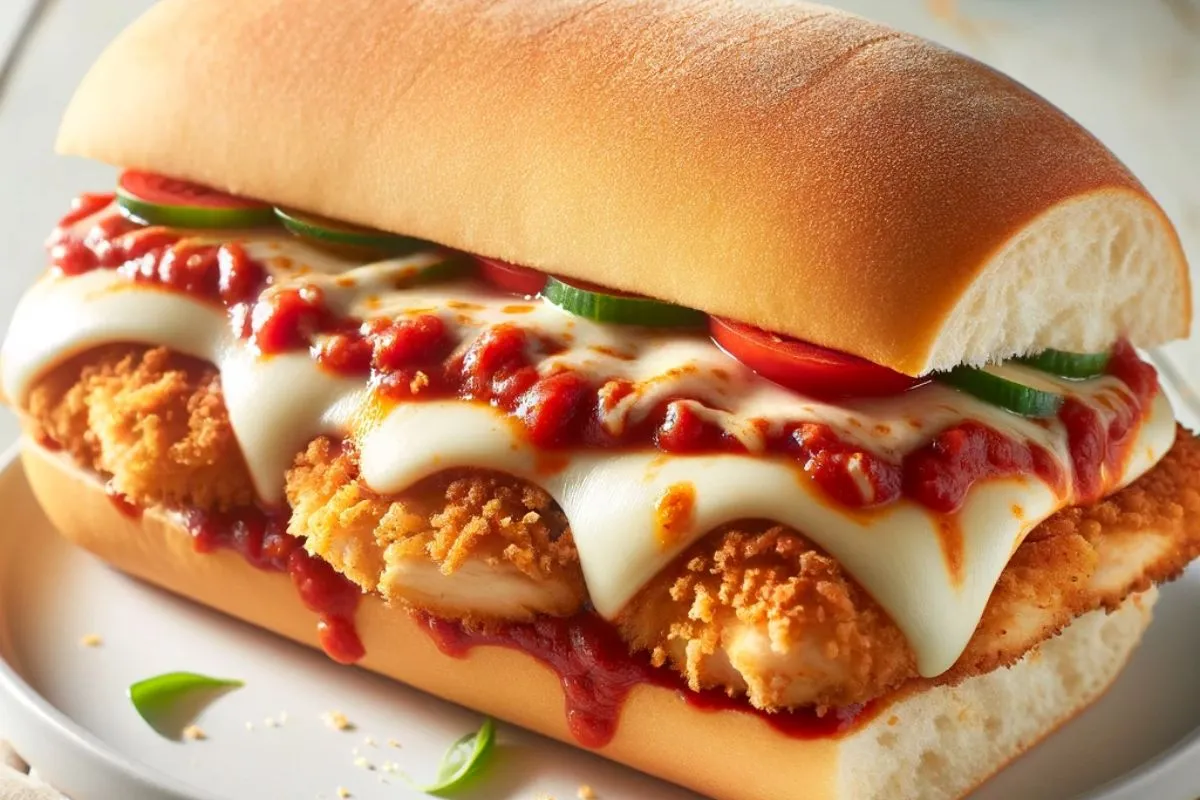 chicken parmesan sub dominos