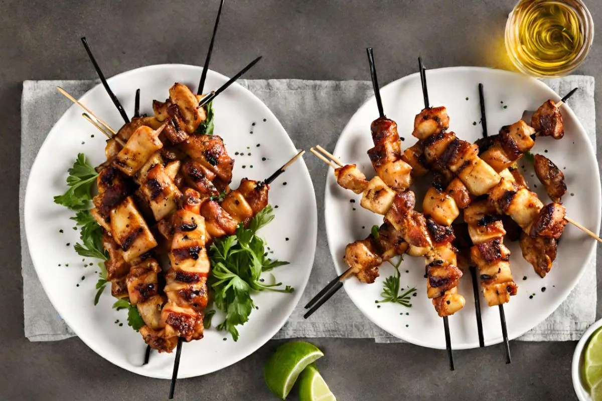 chicken skewers