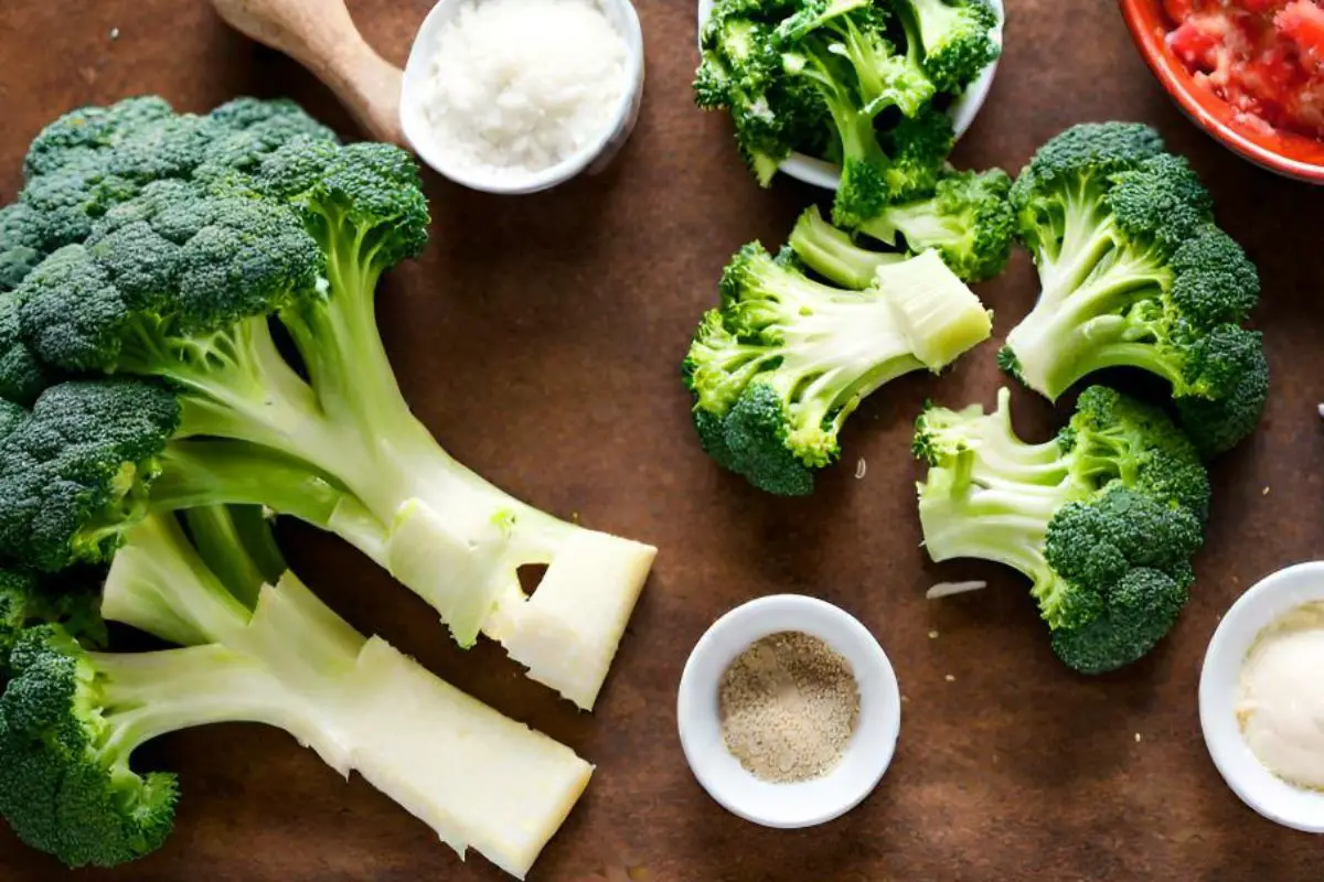 smashed broccoli parmesan