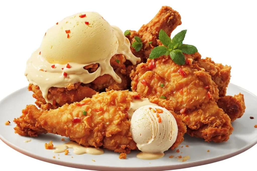 Fried Chicken Ice Cream