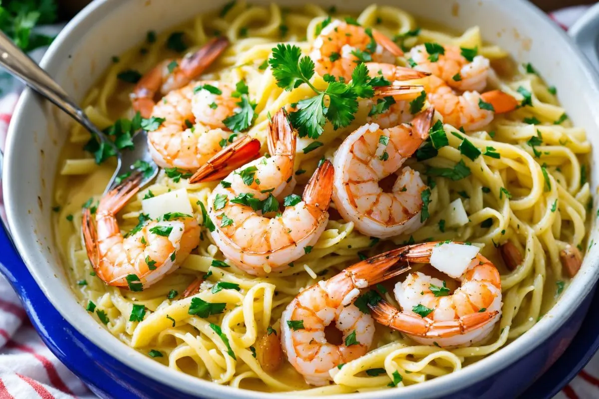 Crock Pot Shrimp Scampi