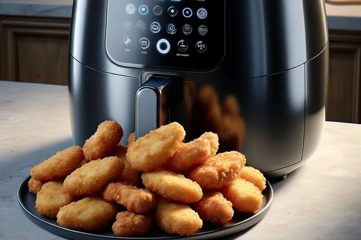 air fry frozen chicken nuggets