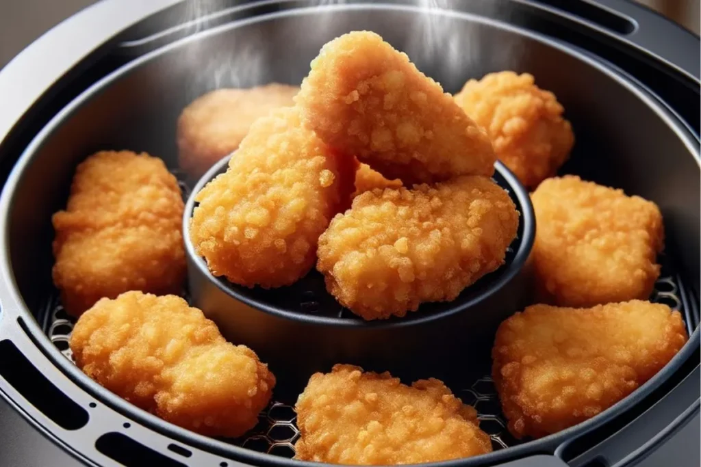 air fry frozen chicken nuggets