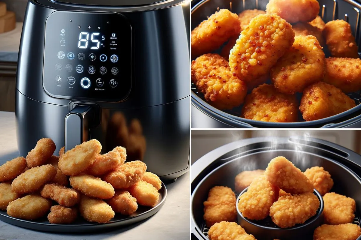 air fry frozen chicken nuggets