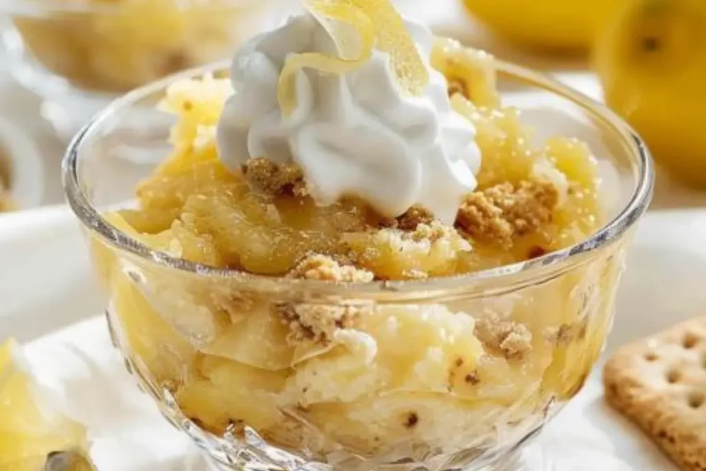 Lemon Cream Cheese Dump Cake