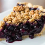 Blueberry Crumble Pie