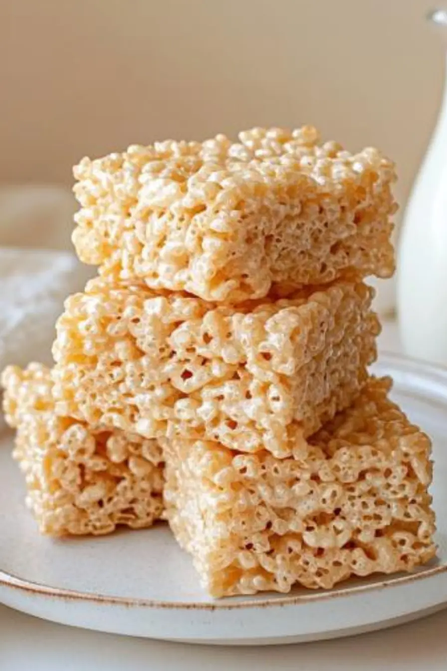 Brown Butter Vanilla Rice Krispy Treats Recipe