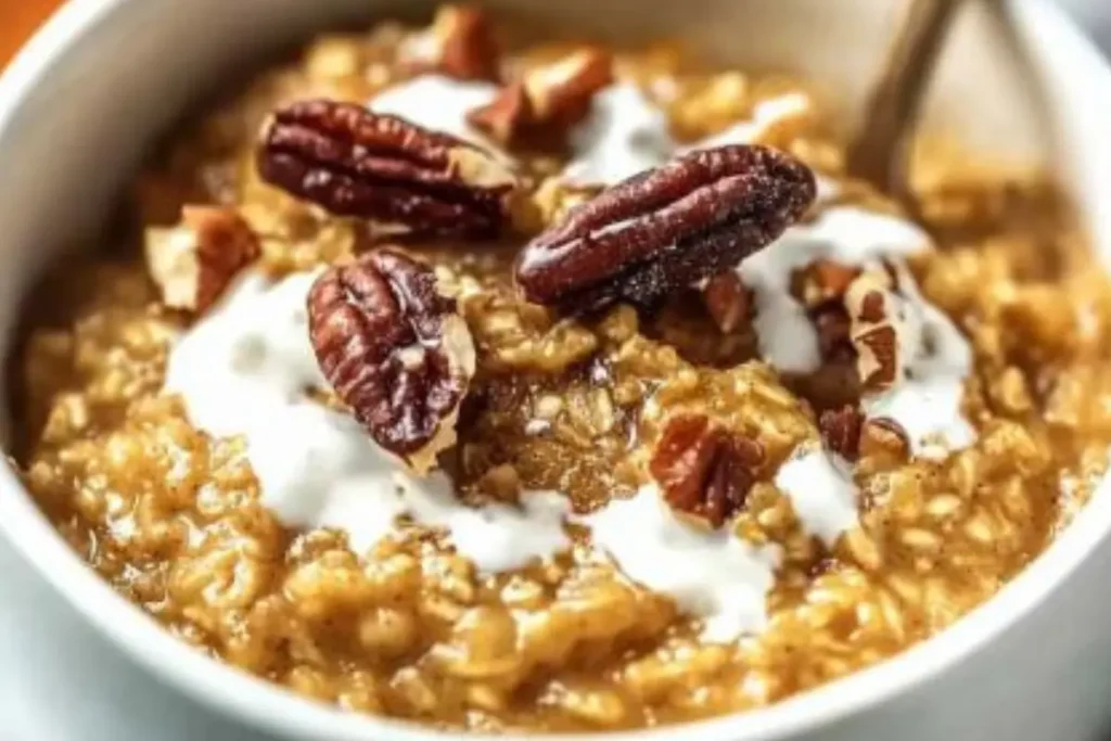 Creamy Pumpkin Steel Cut Oats