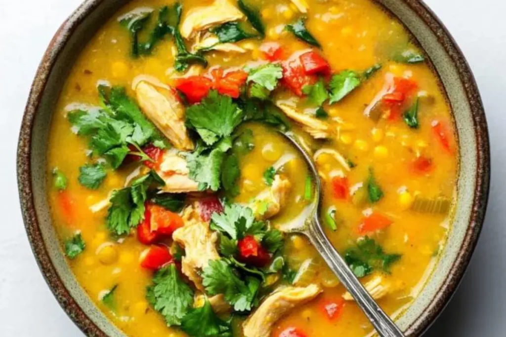 Golden Turmeric Chicken Soup