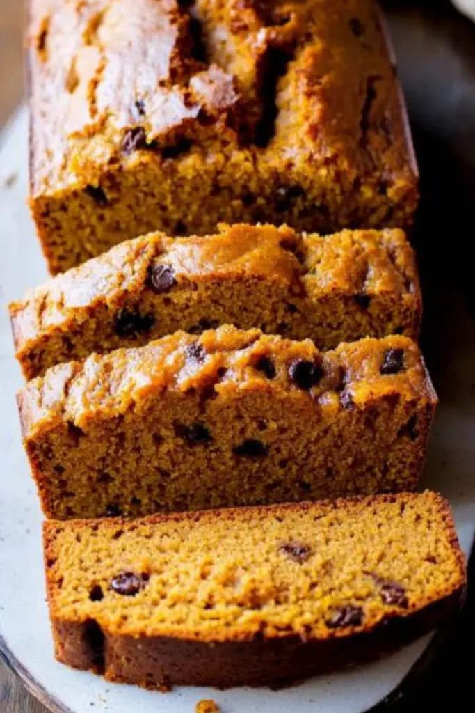 Pumpkin Chocolate Chip Bread