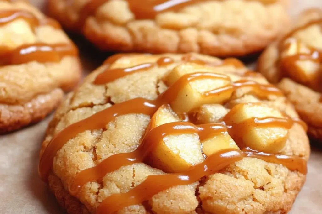 Caramel Apple Cookies