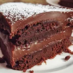 Chocolate Magic Custard Cake