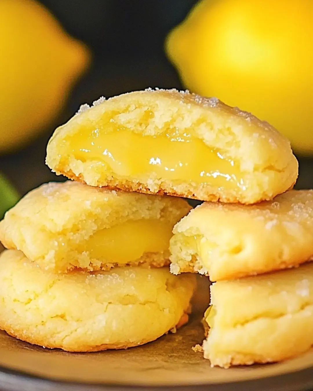 Lemon Stuffed Cookies dessert