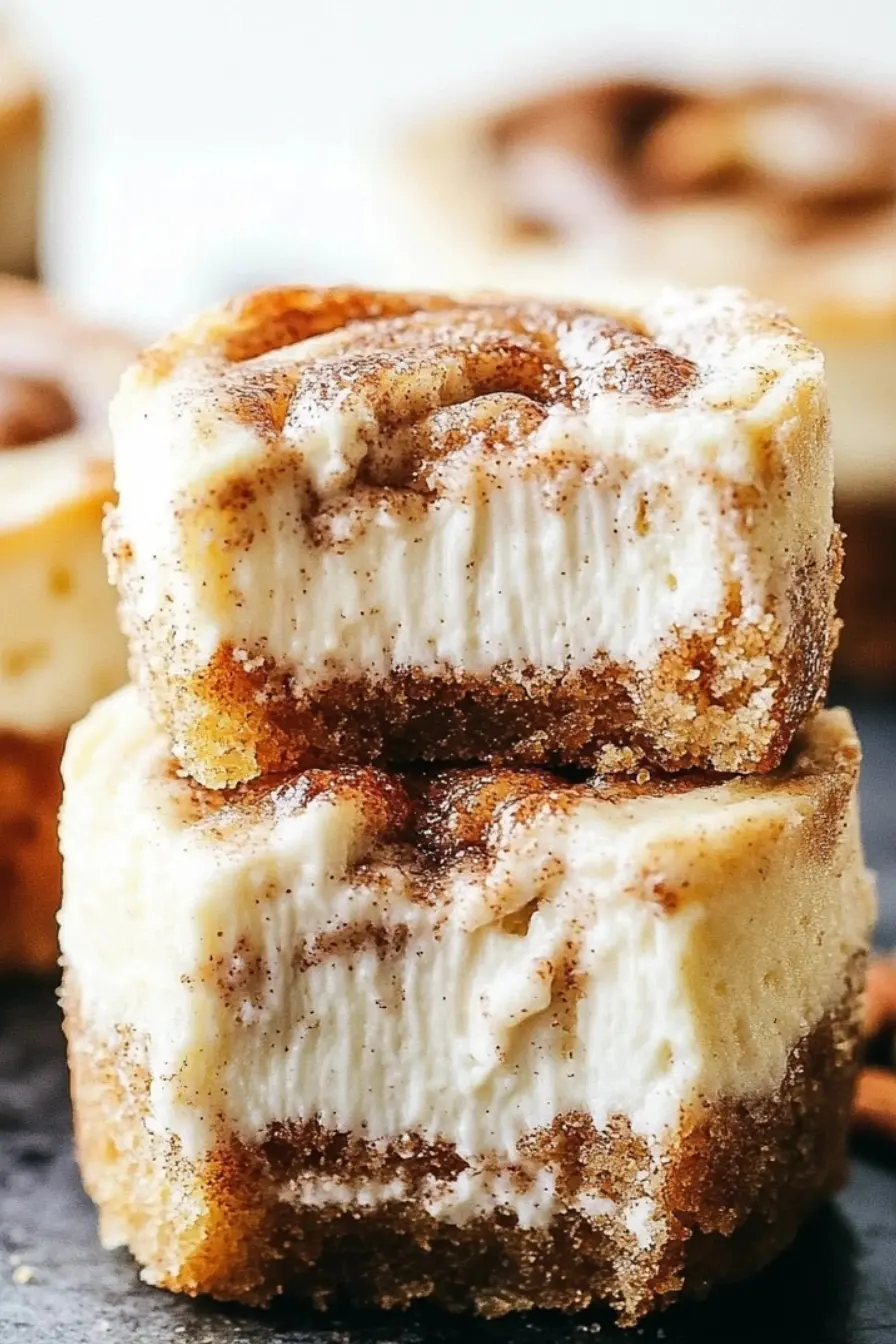 Mini Cinnamon Roll Cheesecakes recipe