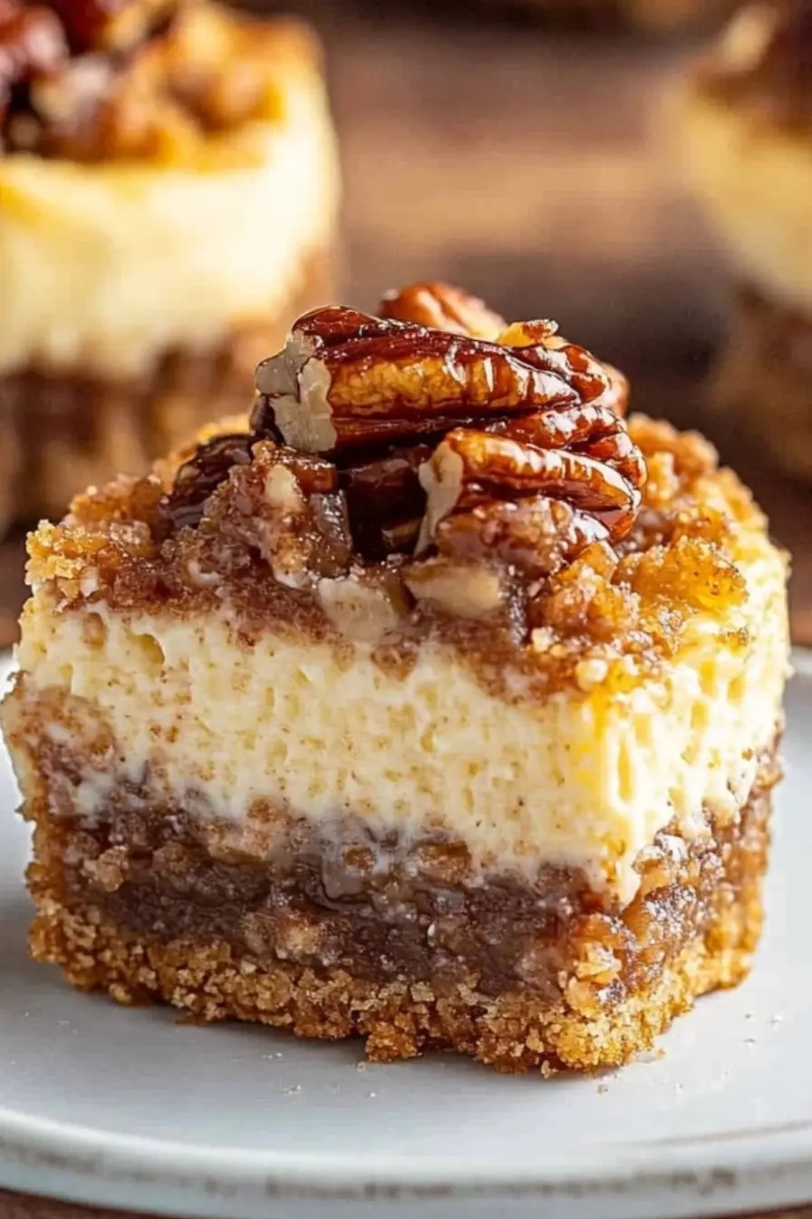 Pecan Pie Cheesecakes recipe