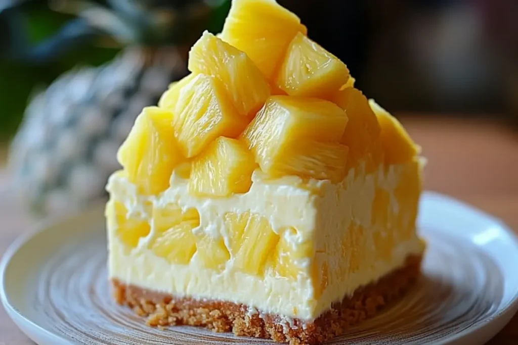 Pineapple Heaven Cheesecake