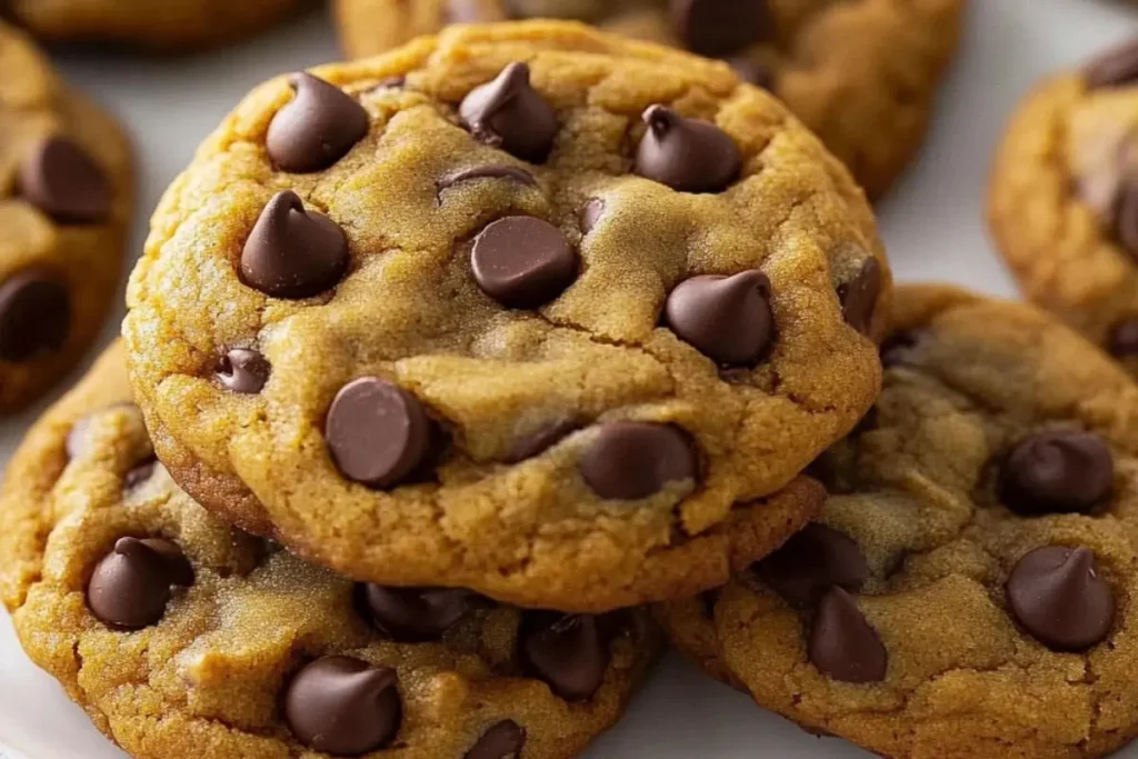 Pumpkin Chocolate Chip Cookies