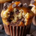 Salted Caramel Chocolate Chunk Muffins