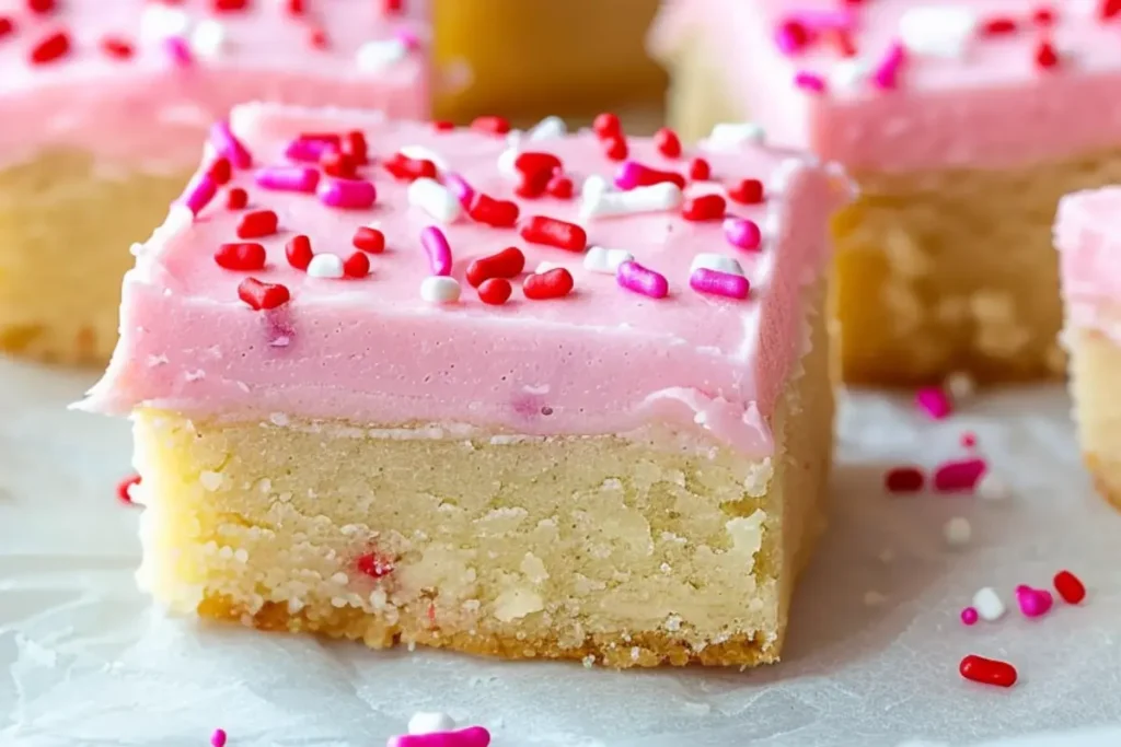 Soft and Chewy Sugar Cookie Bars