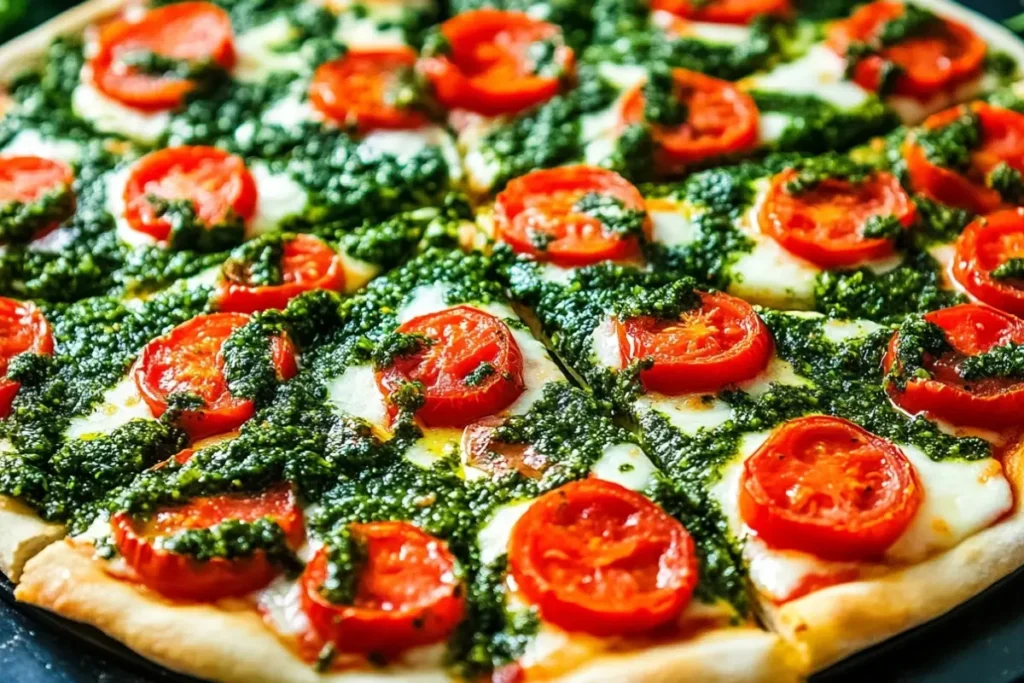 Tomato Halves Chimichurri Recipe for Pizza