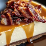 Bacon Bourbon Caramel Cheesecake