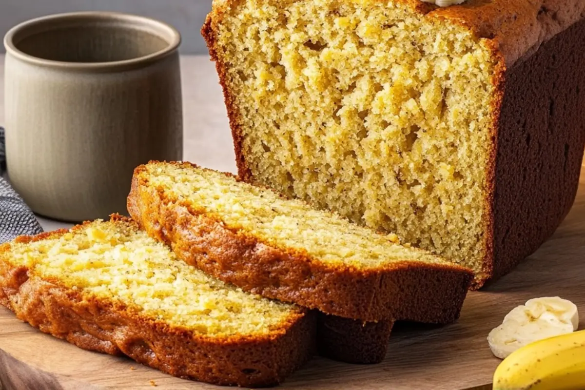 3-Ingredient Banana Bread