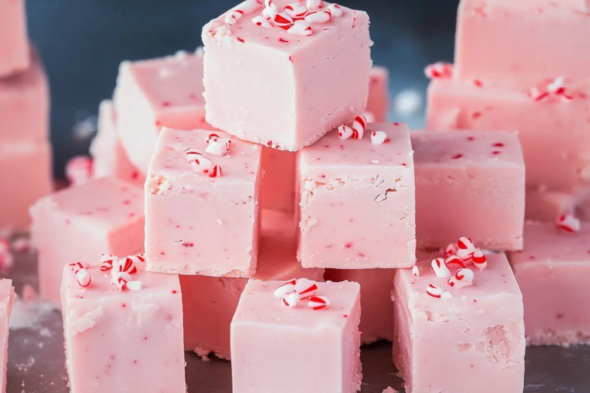 Candy Cane Fudge