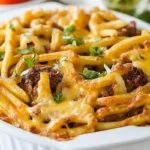 Cheeseburger and French Fry Casserole