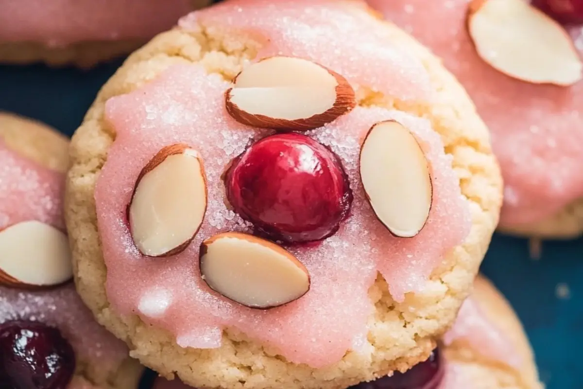 Cherry Almond Amish Sugar Cookies