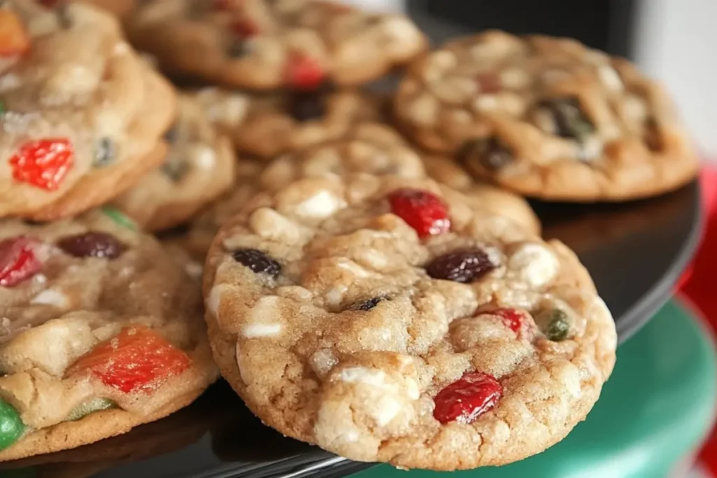 Chewy Fruitcake Cookies