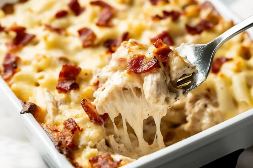 Chicken Bacon Ranch Casserole