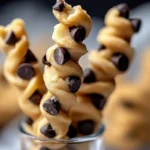 Chocolate Chip Cookie Dough Twists