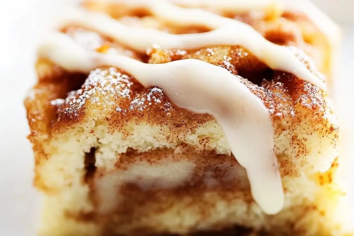 Cinnamon Roll Cake