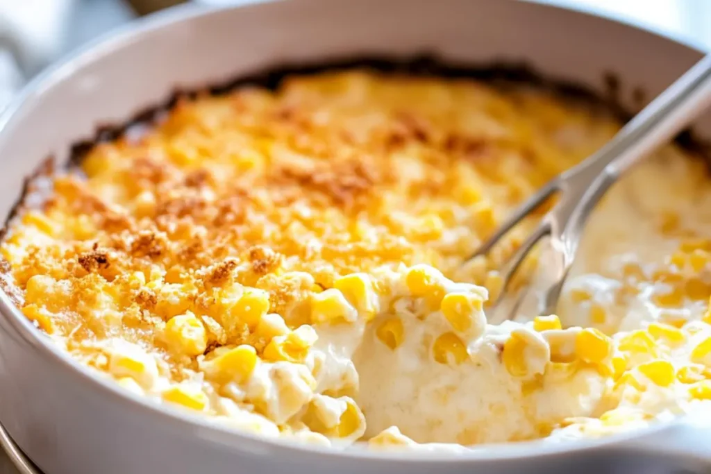 Cream Cheese Corn Casserole