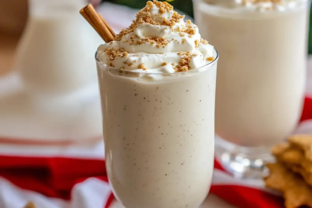 Eggnog Milkshakes