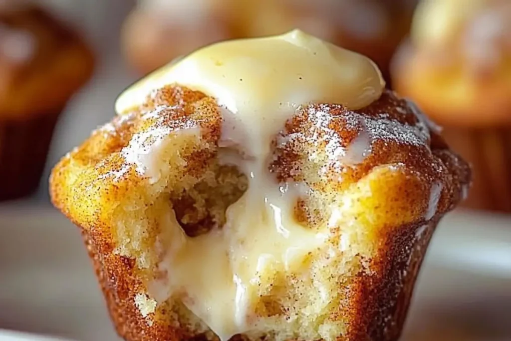 Gooey Cinnamon Cream Cheese Muffins