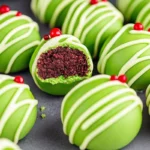 Grinch Oreo Balls