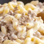 Ground Beef Alfredo